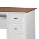 Ver imagem 5 de Escrivaninha 6 Gavetas Suporte de Teclado e Divisor de Ambiente 50606 Linz Móveis