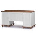 Ver imagem 3 de Escrivaninha 6 Gavetas Suporte de Teclado e Divisor de Ambiente 50606 Linz Móveis