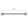 Barra Apoio de 90 cm em aço Inox ø7/8" (25mm) Ba78/9 - 3