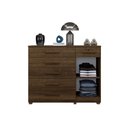 Ver imagem 3 de Comoda New Milao 6 Gavetas e 1 Porta Benetil Imbuia