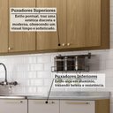 Ver imagem 7 de Cozinha Compacta 4 Peças com Tampo 200cm Elegance Luciane Móveis