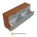 Ver imagem 7 de Cômoda para Quarto Infantil 6 Gavetas 100% Mdf Alice