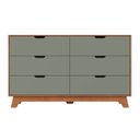 Ver imagem 2 de Cômoda para Quarto Infantil 6 Gavetas 100% Mdf Alice