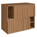 Ver imagem 2 de Gabinete Banheiro 75cm para Cuba 2 Portas Tunís Mel F10 - Mpozenato