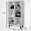 Ver imagem 4 de Estante Infantil Organizadora 6 Nichos