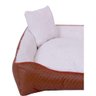 Cama para Pet Cães e Gatos Sherpa Porte Grande Caramelo - 3