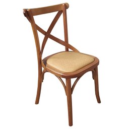 Kit 02 Cadeiras Katrina Assento Rattan Sintético Mel - 5