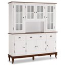 Ver imagem 1 de Cristaleira Arca e Oratório Hannover 8 Portas 3 Gavetas com Nicho e Pés Luiz Xv