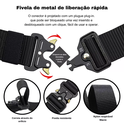 Ver imagem 6 de Cinto Tático com Fivela de Metal