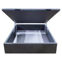 Ver imagem 4 de Base Cama Box Baú Viúva Suede Bordado Cinza Skybox