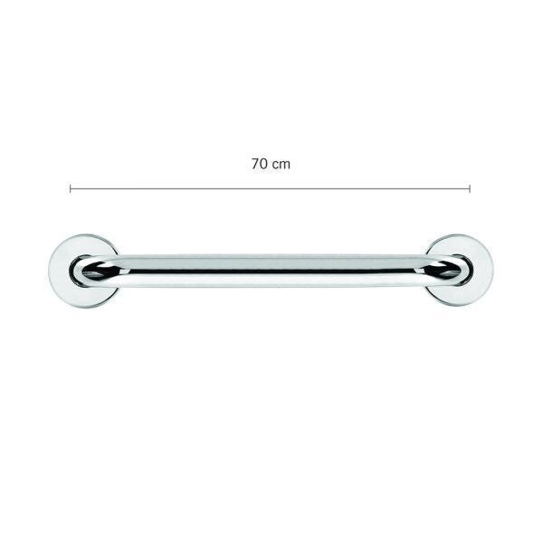 Barra de Apoio Reta de 70 cm em aço Inox ø1.1/4" (32mm) Ba114/7 - 3