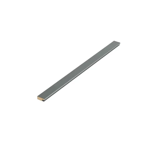 Acabamento Ripado Femea Ru Cinza Supremo 1,2x3x270(cm) - Eucatex