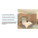 Ver imagem 5 de Guarda Roupa Canto Casal 11 Portas e 11 Gavetas Legno Crema com Cumaru Prime Luciane Móveis