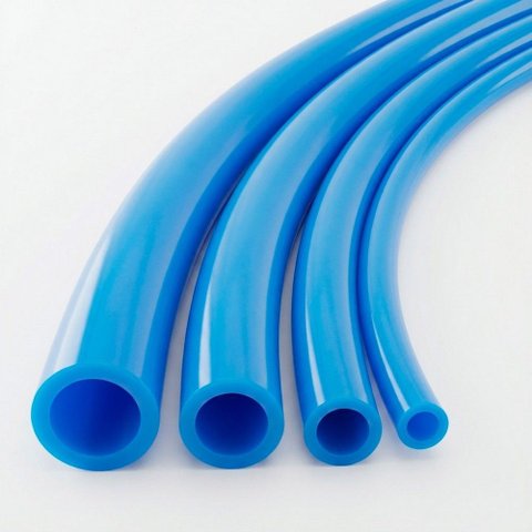10mts Mangueira Pneumática Flexível Tubo 10mm Pu 150psi / 10bar Azul