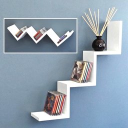 Prateleira em L mdf branco tx 20L x 12P x 20A cm PRTBR012 - 1