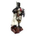 Ver imagem 4 de Soldado Medieval Templário Cruzadas 00068 Prateado