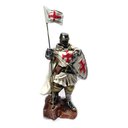 Ver imagem 1 de Soldado Medieval Templário Cruzadas 00068 Prateado