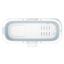 Ver imagem 7 de Banheira Ofurô Dobrável Portátil Adulto 148 Cm Azul 260 Litros com Suporte Vg+