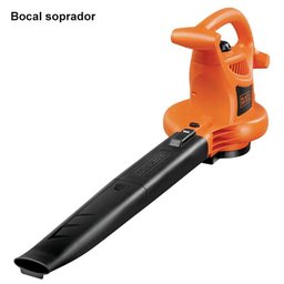Soprador Aspirador Triturador Black+Decker Eletrico 2500W - 3