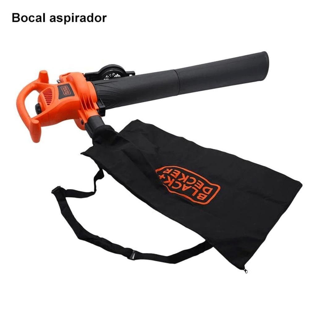 Soprador Aspirador Triturador Black+Decker Eletrico 2500W - 4