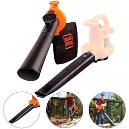 Soprador Aspirador Triturador Black+Decker Eletrico 2500W - 1