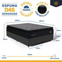 Ver imagem 4 de Cama Box com Colchão de Espuma D45 Pillow Top Suport Prime Queen 158cm