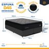 Cama Box com Colchão de Espuma D45 Pillow Top Suport Prime Queen 158cm - 3