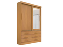 Ver imagem 1 de Guarda Roupas 2 Portas Meridian Plus com Espelho D'doro
