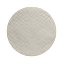 Ver imagem 1 de 6 Jogo Americano Redondo Cestaria Bege Impermeável Pvc