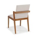 Ver imagem 4 de Kit com 2 Poltronas Liana com Braço - 2241 Mmj-as As-castanho Claro As-510