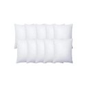 Ver imagem 1 de Kit 10 Refil Enchimentos de Almofada 55x55 Fibra Siliconizada (serve em Capas de Almofada 45x45)