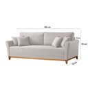 Ver imagem 2 de Sofá Fixo Brasil 160 Cm com Braço 10 Cm Meu Sofá Online