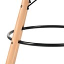 Ver imagem 7 de Kit de 2 Banquetas Eames Charles Eiffel Trevisul - Preto