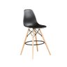 Kit de 2 Banquetas Eames Charles Eiffel Trevisul - Preto - 3