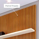 Ver mais imagens de Conjunto Rack e Painel Ripado Luna 770 Eras Madetec