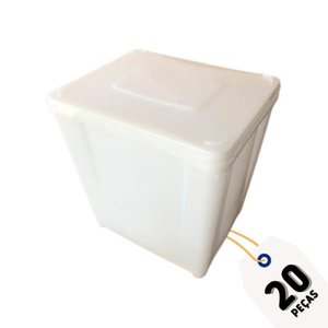 Pote de 10 Litros para Sorvete - Kit 20 Peças
