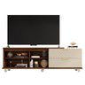 Rack Bancada Para Tv 55 Polegadas Harmony Havana Off White - 1