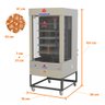 Forno Assador Frango Multiuso Giratório 5 Grelhas 75Kg de Carne Prp-242 G5 Bivolt - Progás - 2