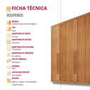 Ver imagem 7 de Guarda Roupa Casal San Miguel 6 Portas 6 Gavetas Rufato