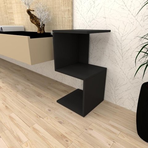 Mesa Lateral Preto Aparador de Sofa Sala Mesa Lateral Cama Mesa de Canto Sala de Estar