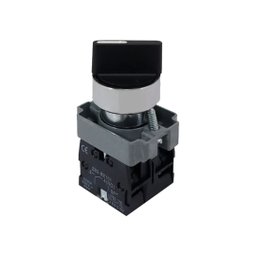 Kit 5 Chave Selet Xb2 Bd33 Metal 3 Posicoes Fixa 2na Lukma - 2