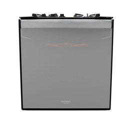 Fogão de Embutir 4 Bocas Preto com Frente Espelhada e Timer Digital Dako Diplomata Grill Style - 8