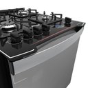 Ver imagem 5 de Fogão de Embutir 4 Bocas Preto com Frente Espelhada e Timer Digital Dako Diplomata Grill Style