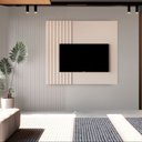 Ver imagem 1 de Painel para TV Sala de Estar Quarto Boto 140cm MDF Home Theater Moderno Just Time