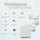 Ver imagem 3 de Kit 16 Placas Revestimento Flexivel Parede Decoração 3m² 3d