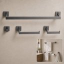 Ver imagem 2 de Kit Acessório 4 Peças Grafite Aço Inox 304 Premium Goldenx