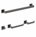Ver imagem 3 de Kit Acessório 4 Peças Grafite Aço Inox 304 Premium Goldenx