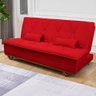 Sofá Cama Estoril 1,90m Suede Velut - King House - 2