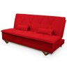 Sofá Cama Estoril 1,90m Suede Velut - King House - 5