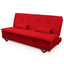 Ver imagem 5 de Sofá Cama Estoril 1,90m Suede Velut - King House